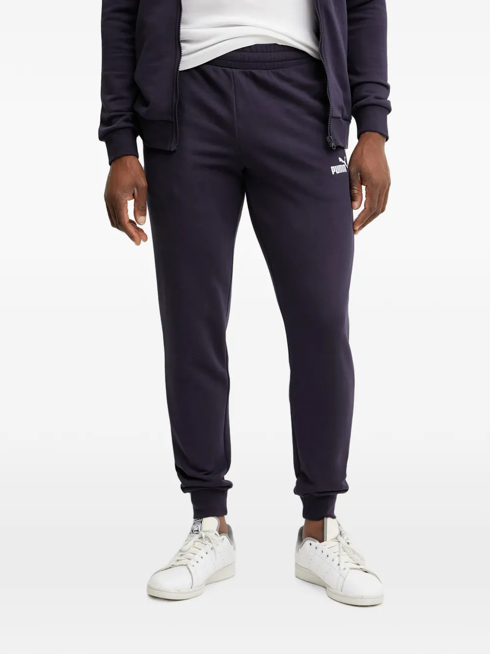 PUMA Essentials trainingspak met rits en logo-print Blauw