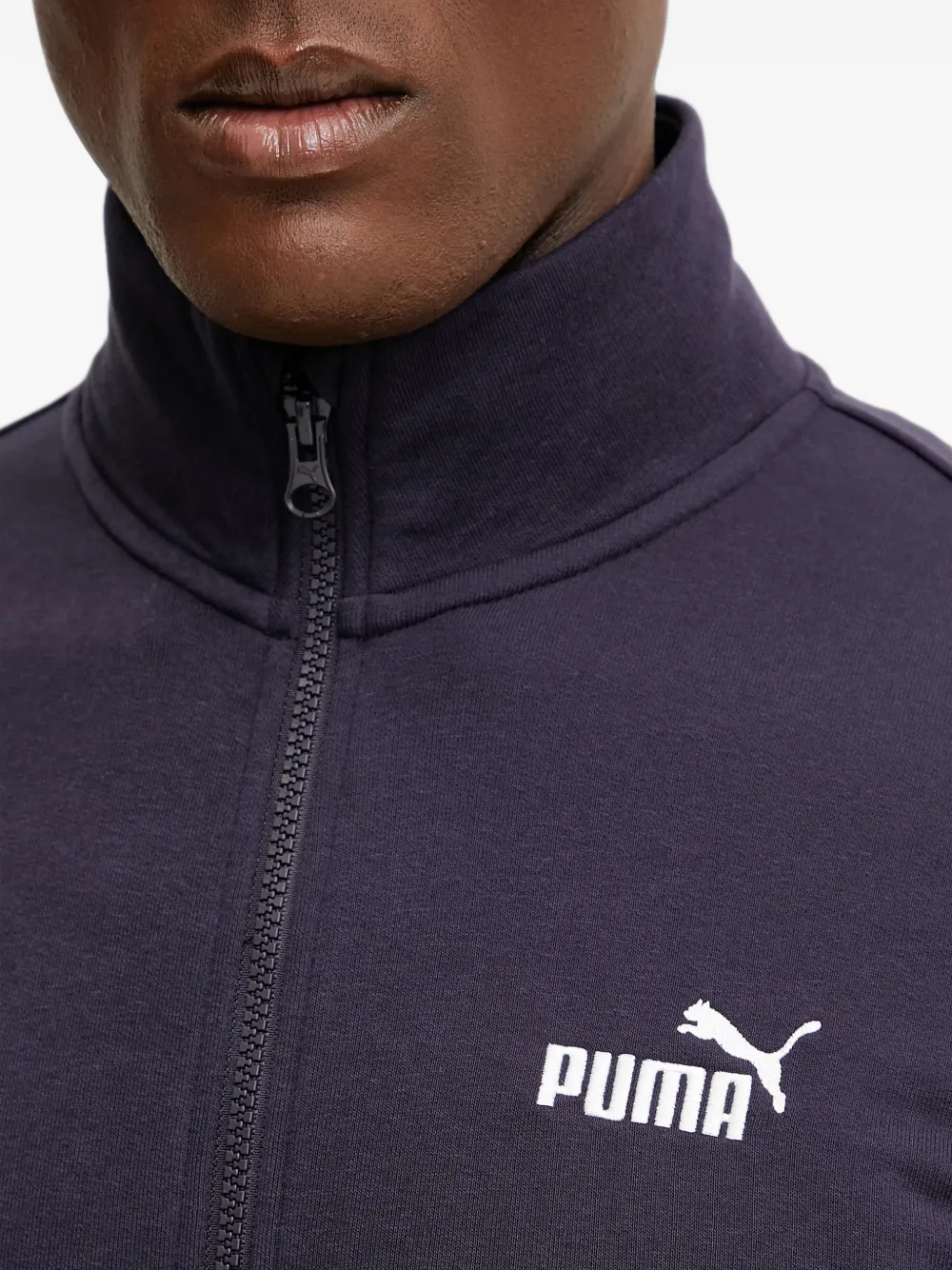 PUMA Essentials trainingspak met rits en logo-print Blauw