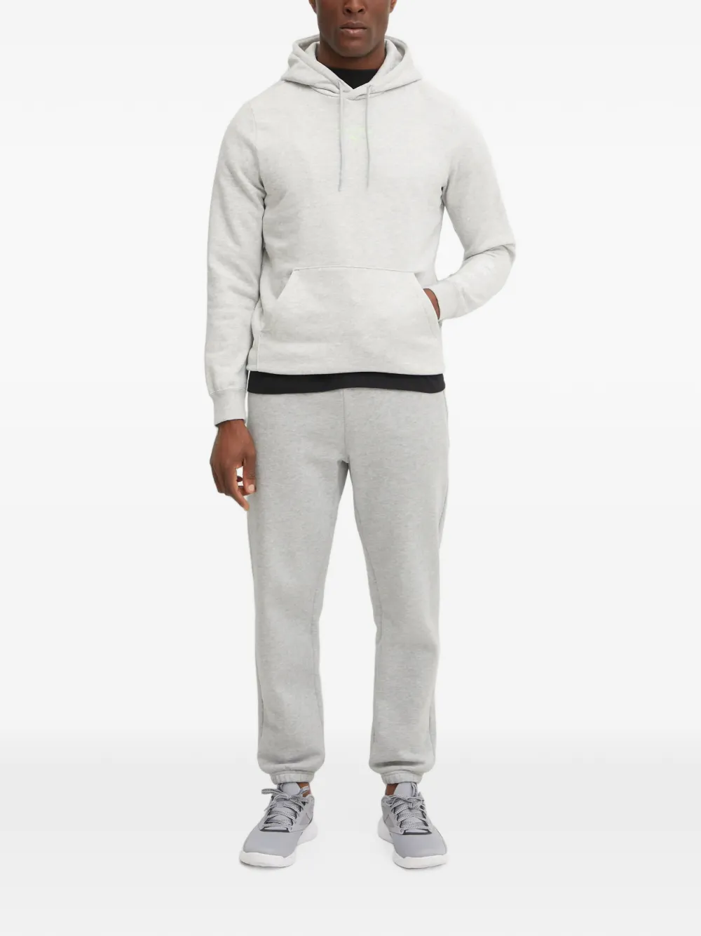 PUMA Hoodie met logoprint Grijs