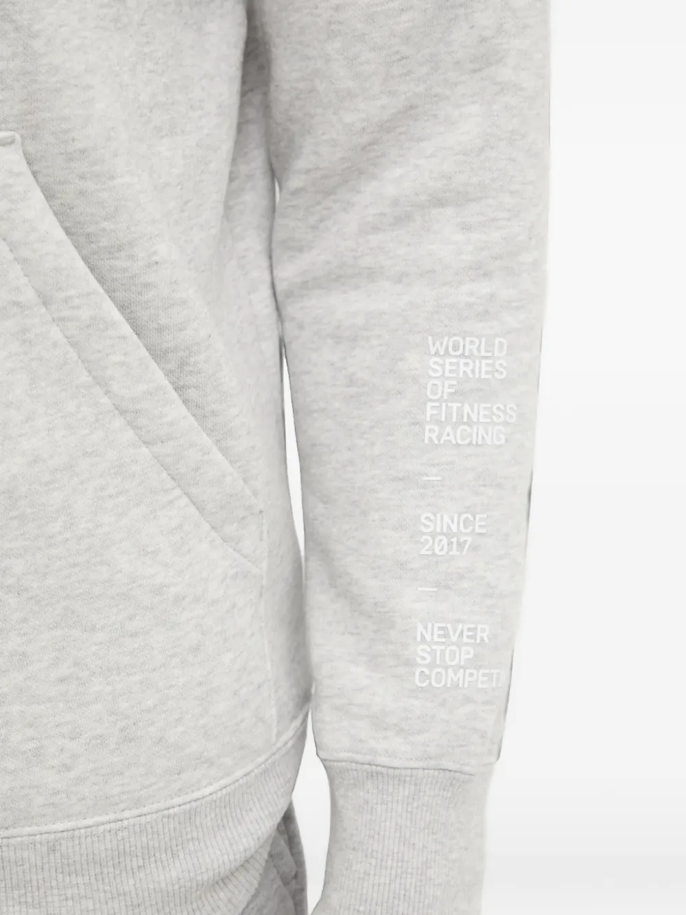 PUMA Hoodie met logoprint Grijs