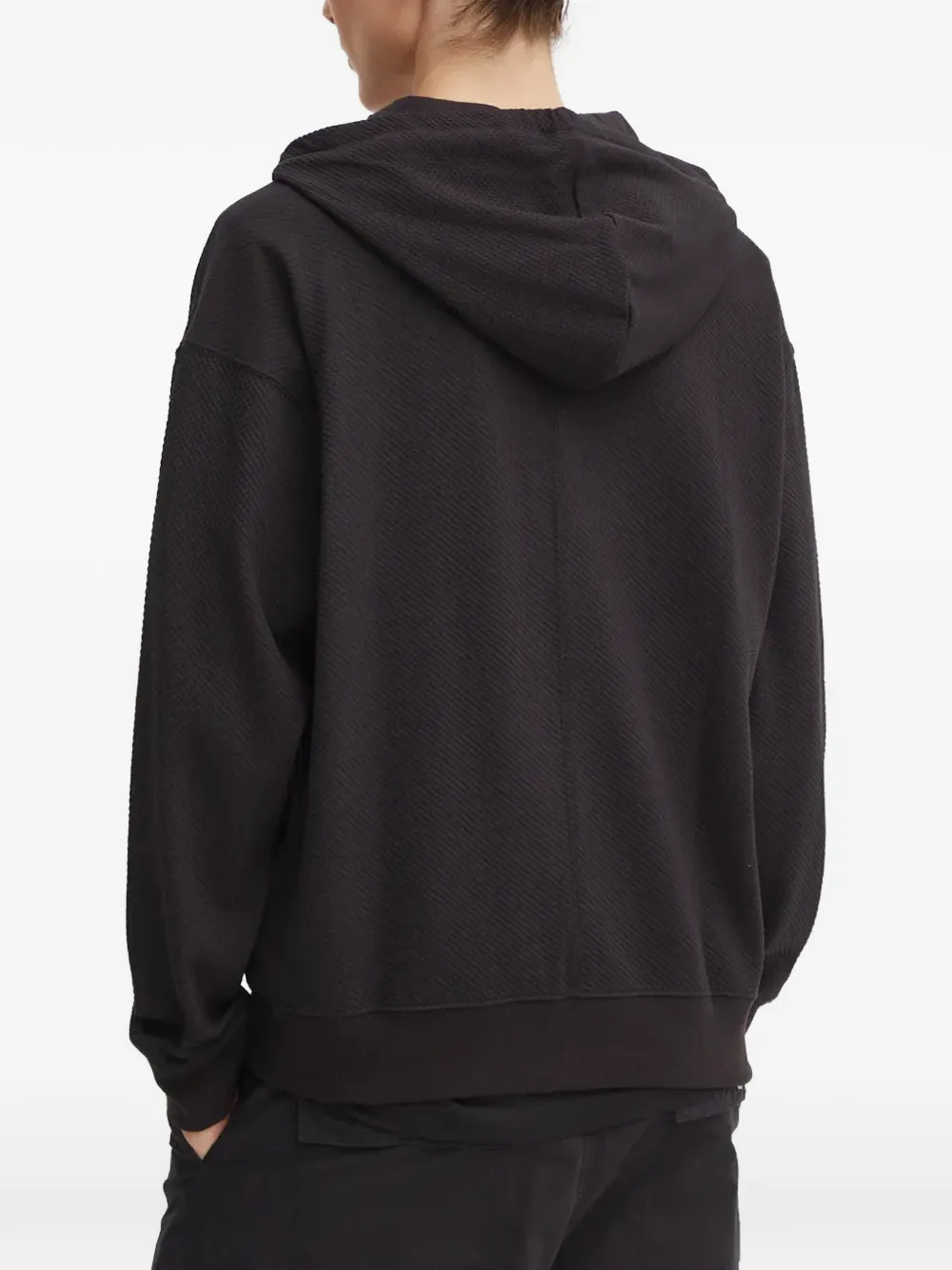 PUMA Hoodie met geborduurd logo Zwart