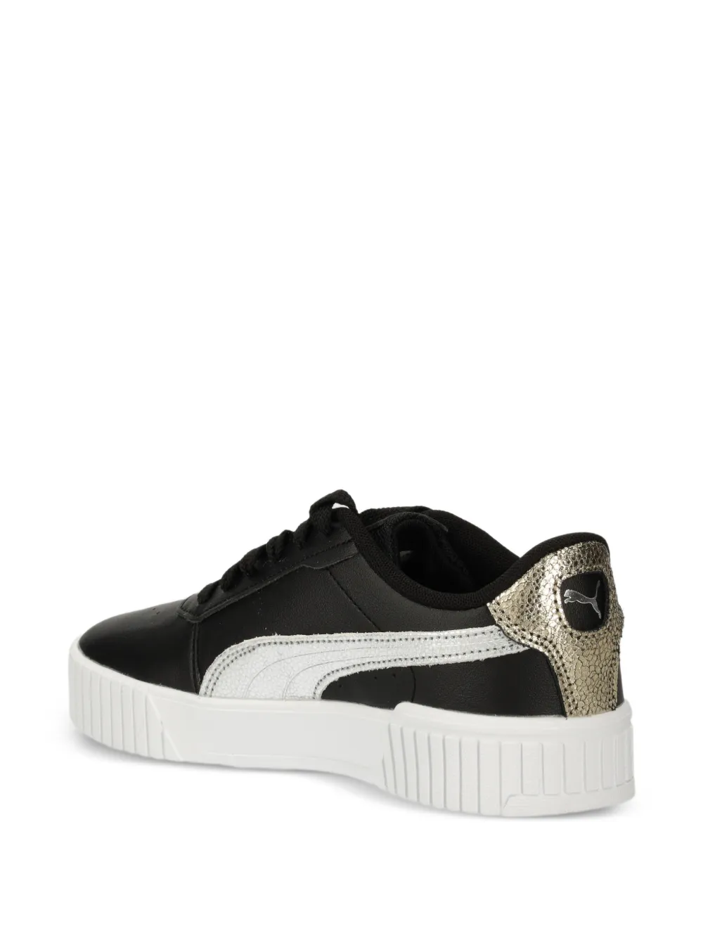 PUMA Carina 2.0 logo-print panelled sneakers Zwart