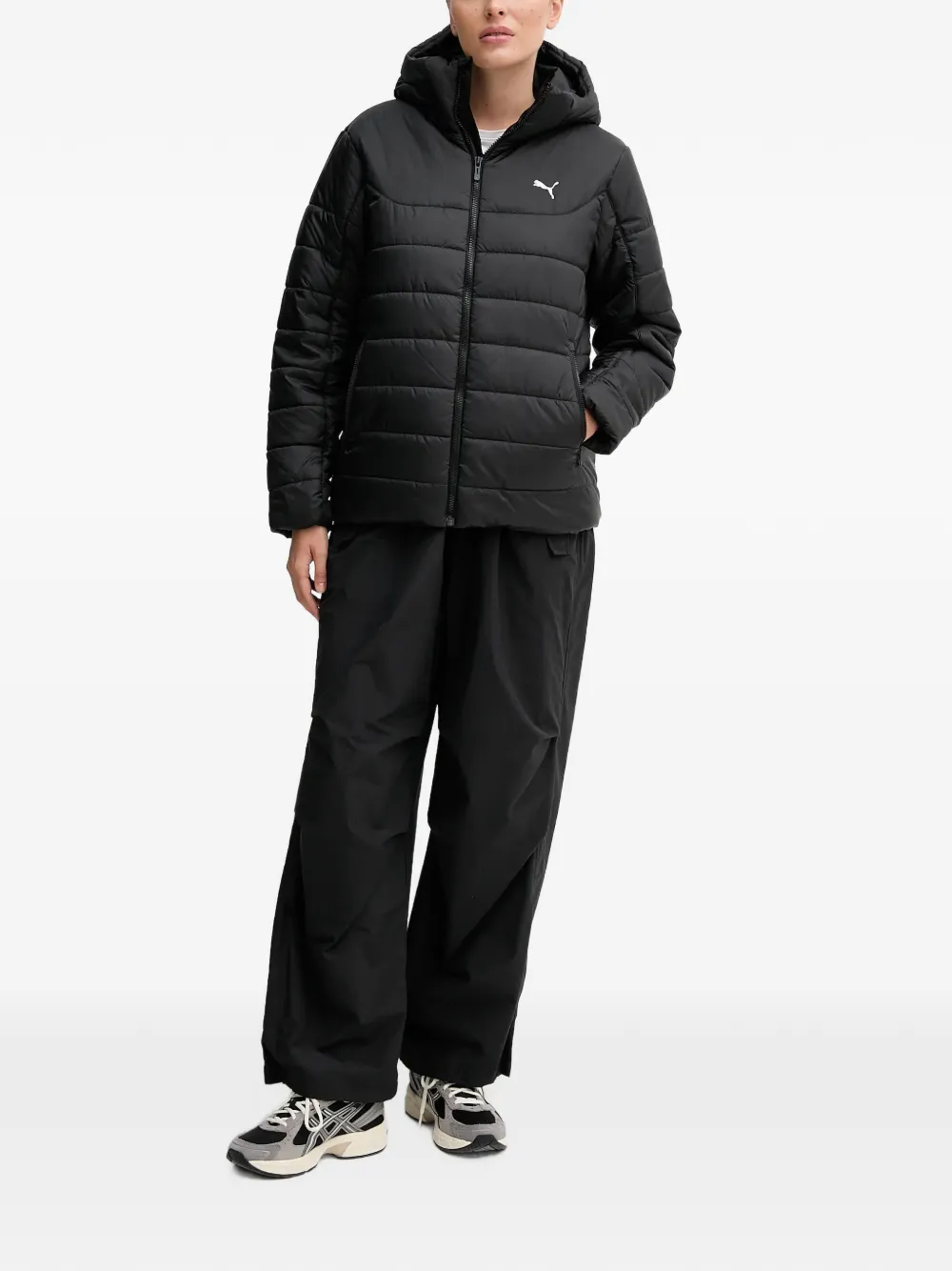 PUMA Essentials outerwear jacket Zwart