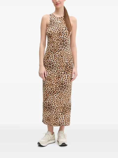 PUMA leopard-print racerback maxi dress