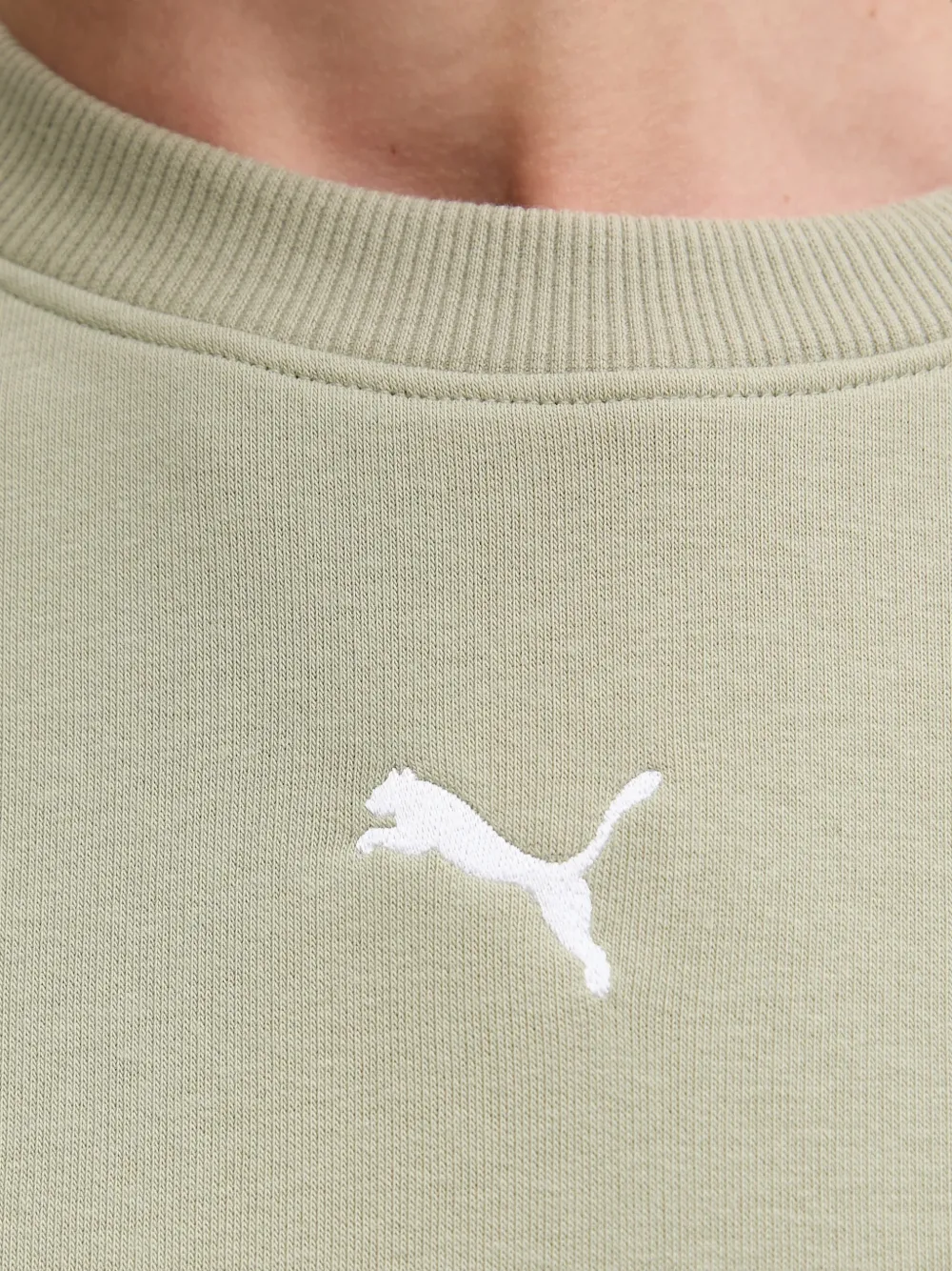 PUMA Wardrobe Essentials sweater Groen