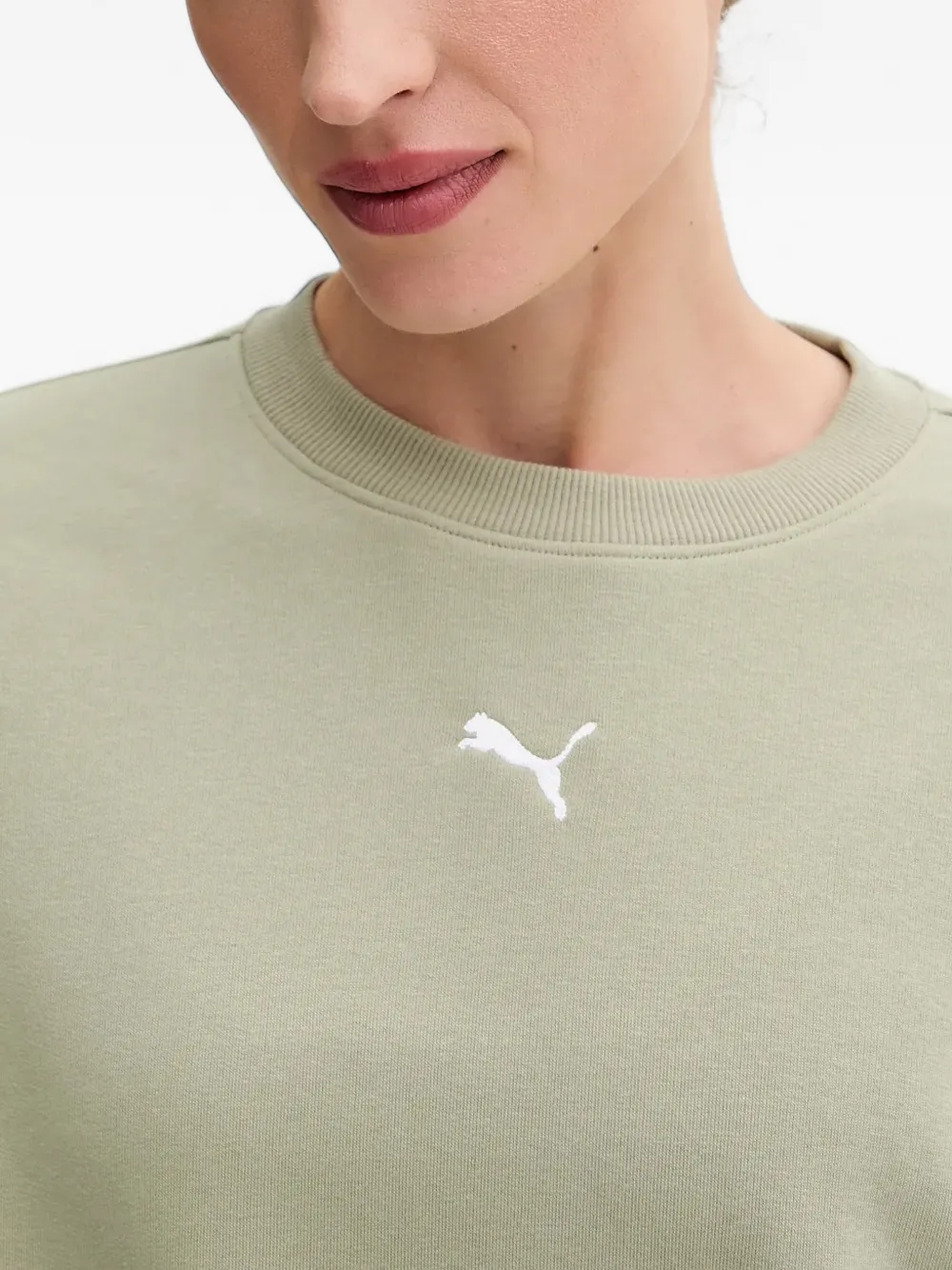 PUMA Wardrobe Essentials sweater Groen