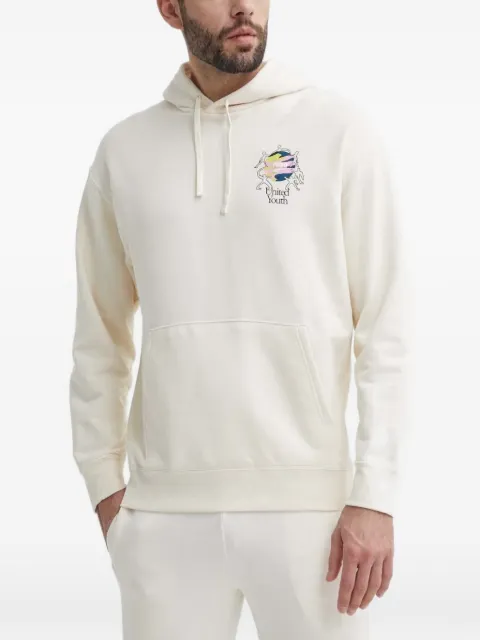 PUMA Downtown graphic-print drawstring hoodie