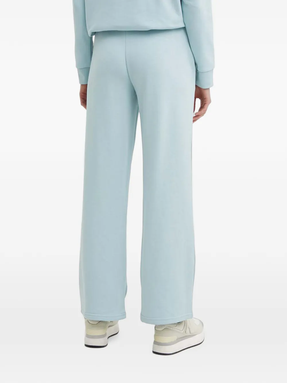 PUMA Trainingsbroek met logoprint Blauw