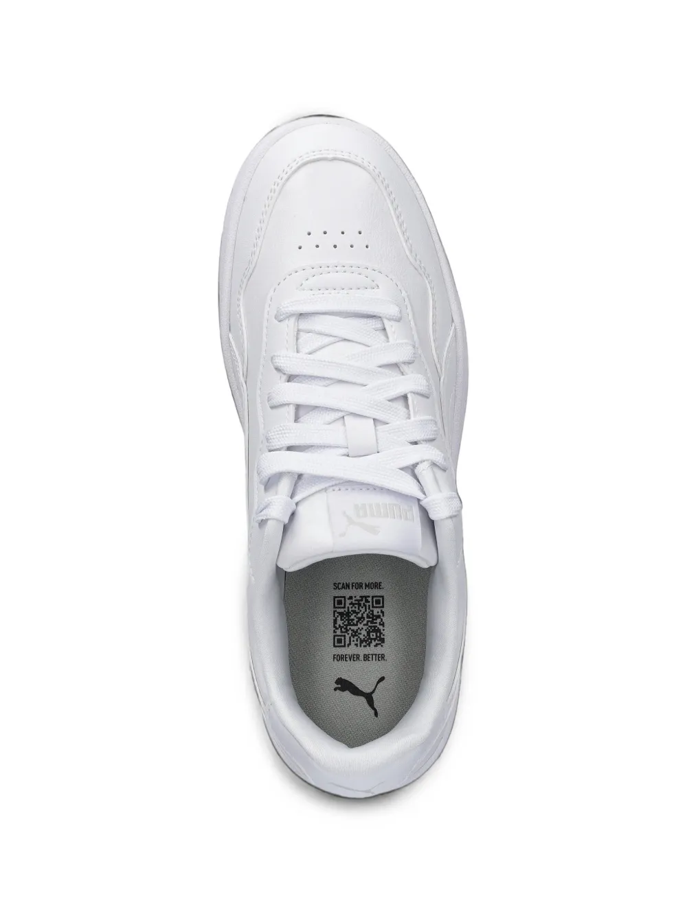 PUMA Court Lally Skye platform sneakers Wit