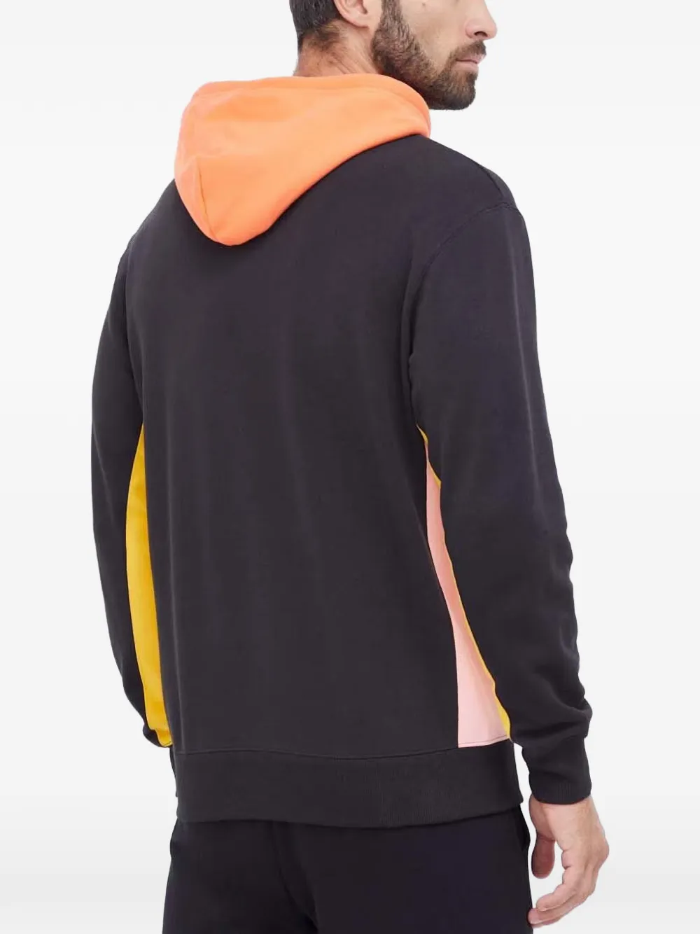 PUMA Hoodie met colourblocking en logo-print Zwart