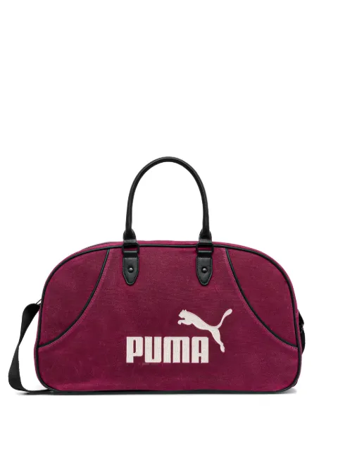 PUMA bolso de viaje con logo bordado