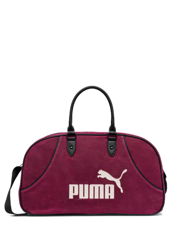 PUMA ロゴ ボストンバッグ | レッド | FARFETCH JP