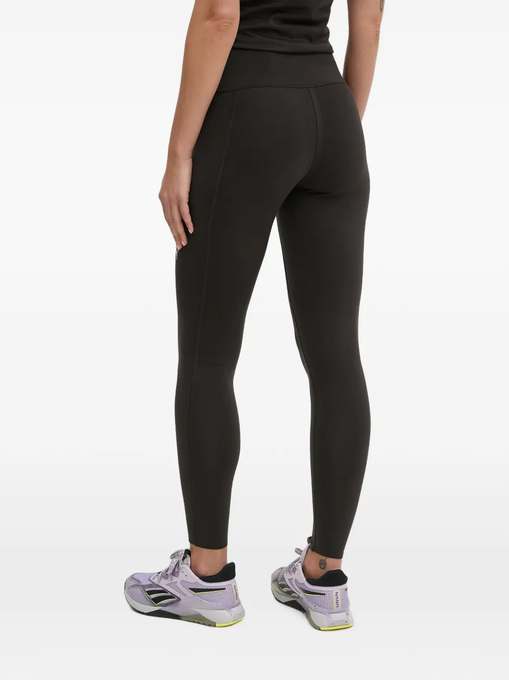 PUMA Legging met logoprint Zwart