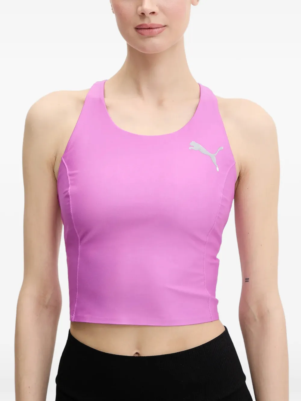 PUMA Raceday cropped top Roze