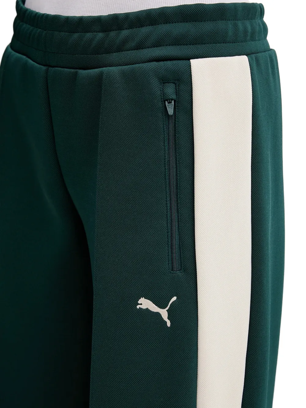PUMA T7 stripes track pants Groen