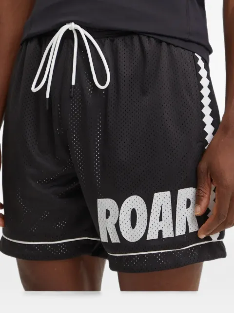 PUMA logo-print mesh shorts