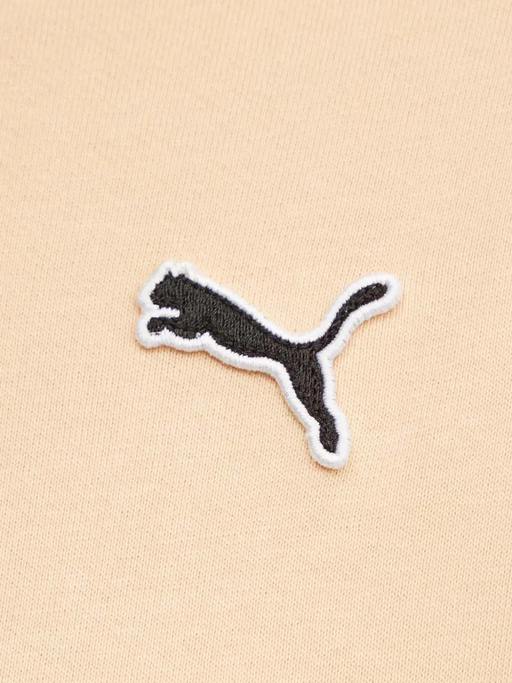 PUMA Hoodie met logopatch Oranje