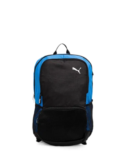 PUMA logo-print mesh-panel backpack