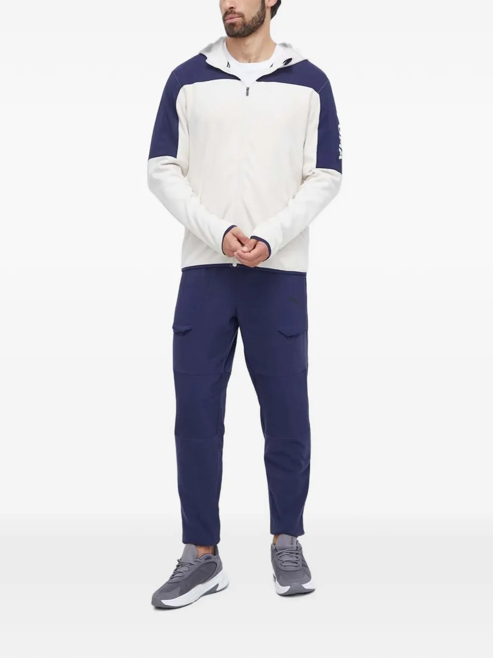 PUMA Cargo broek met vlakken Blauw