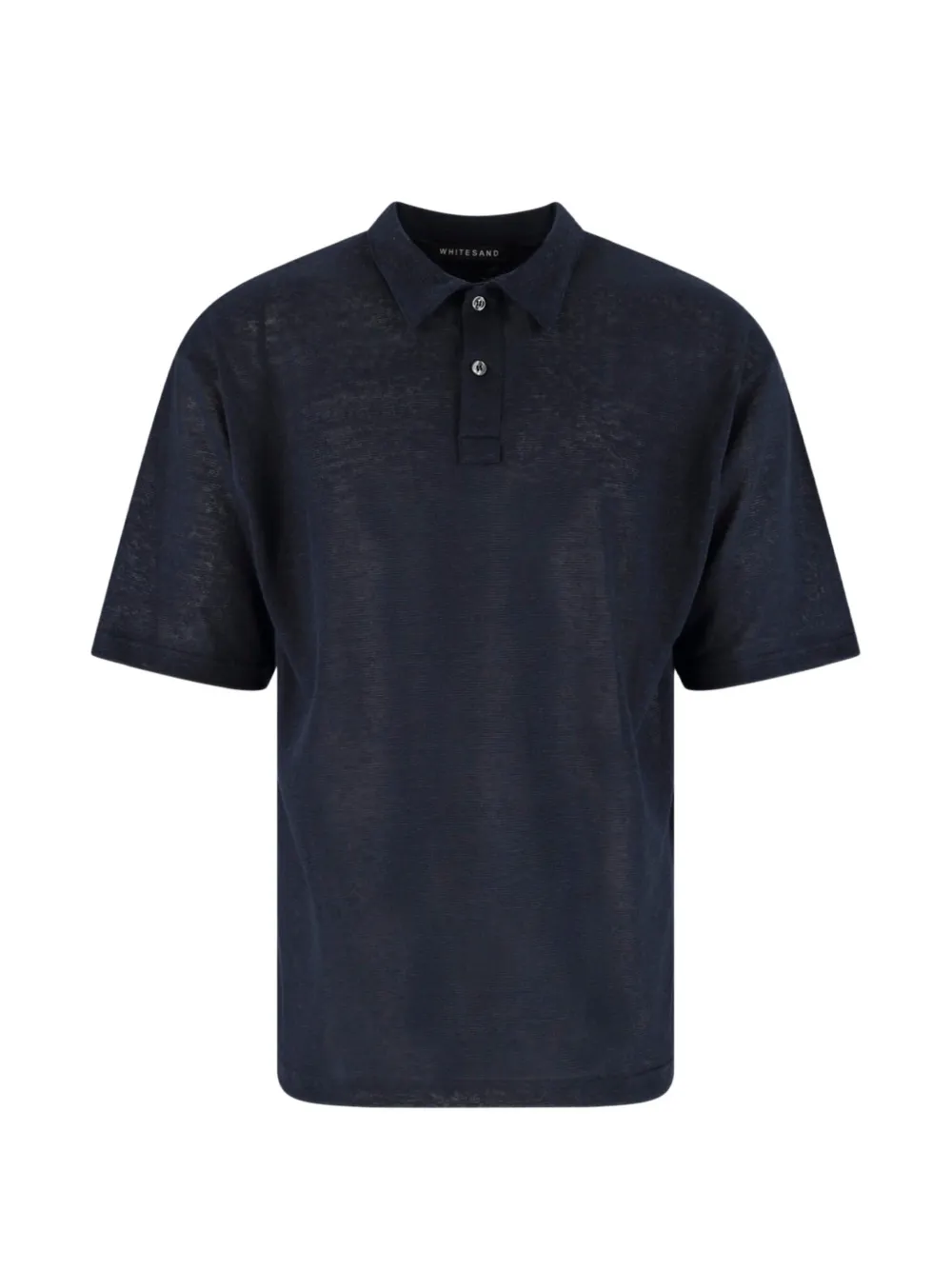 White Sand short-sleeve polo shirt - Blu
