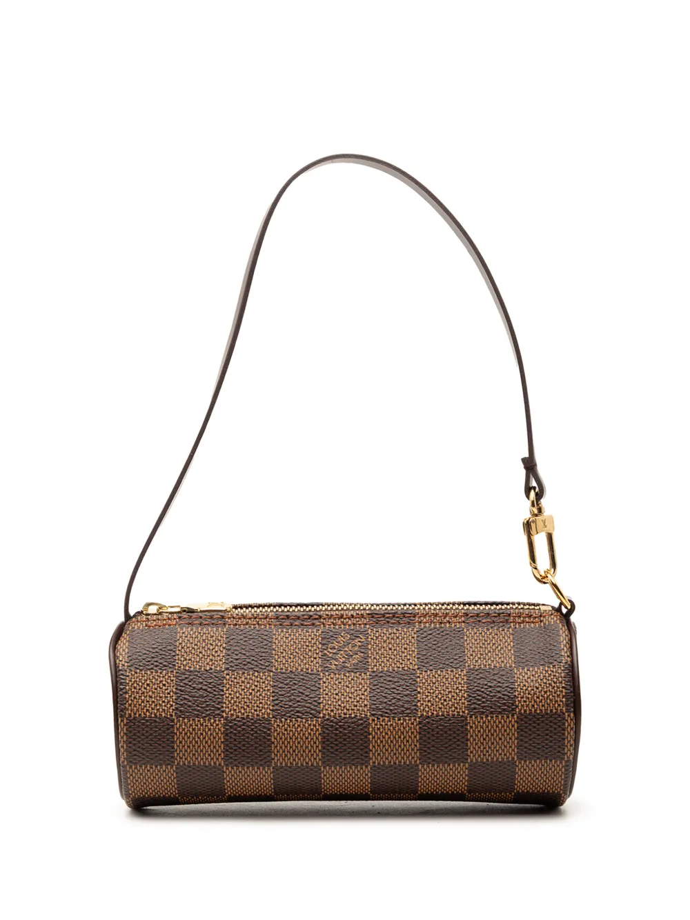 Louis Vuitton Pre-Owned 1990-2020 Damier Ebene Papillon Pochette handbag - Braun