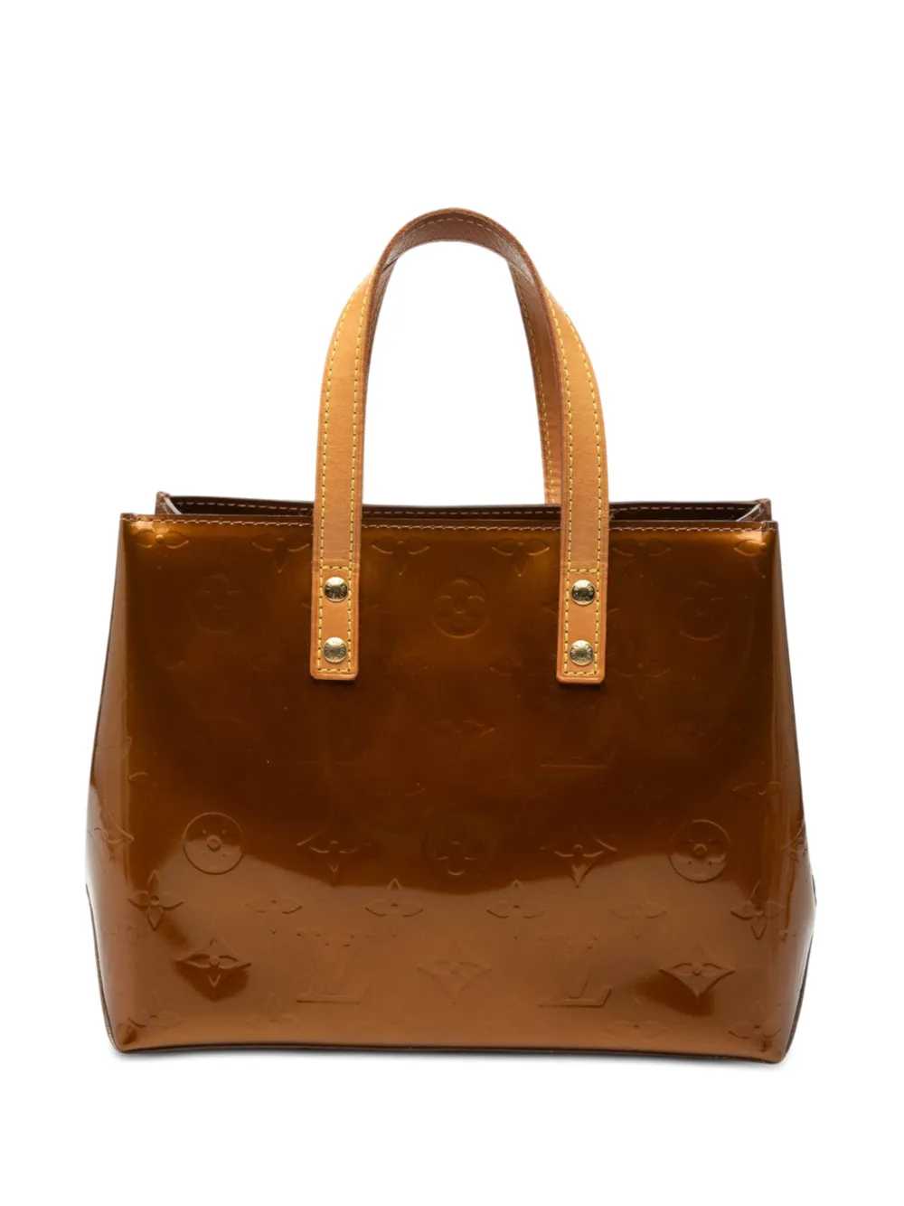 Louis Vuitton Pre-Owned 2003 Monogram Vernis Reade PM handbag - Marrone