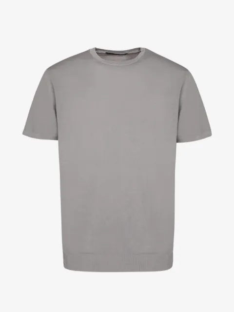 Daniele Fiesoli camiseta con ribete de canalé
