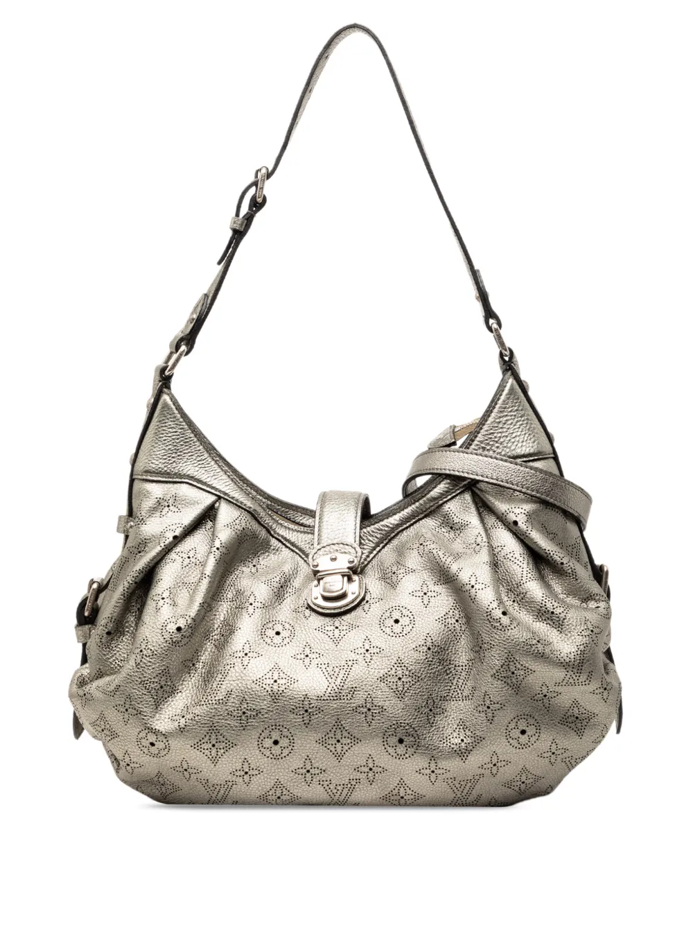 Louis Vuitton Pre-Owned 2008 Monogram Mahina XS crossbody bag - Argento