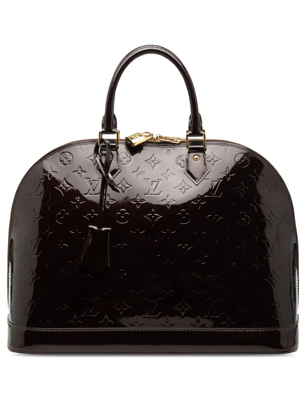 Louis Vuitton Pre-Owned 2009 Monogram Vernis Alma GM handbag - Violett