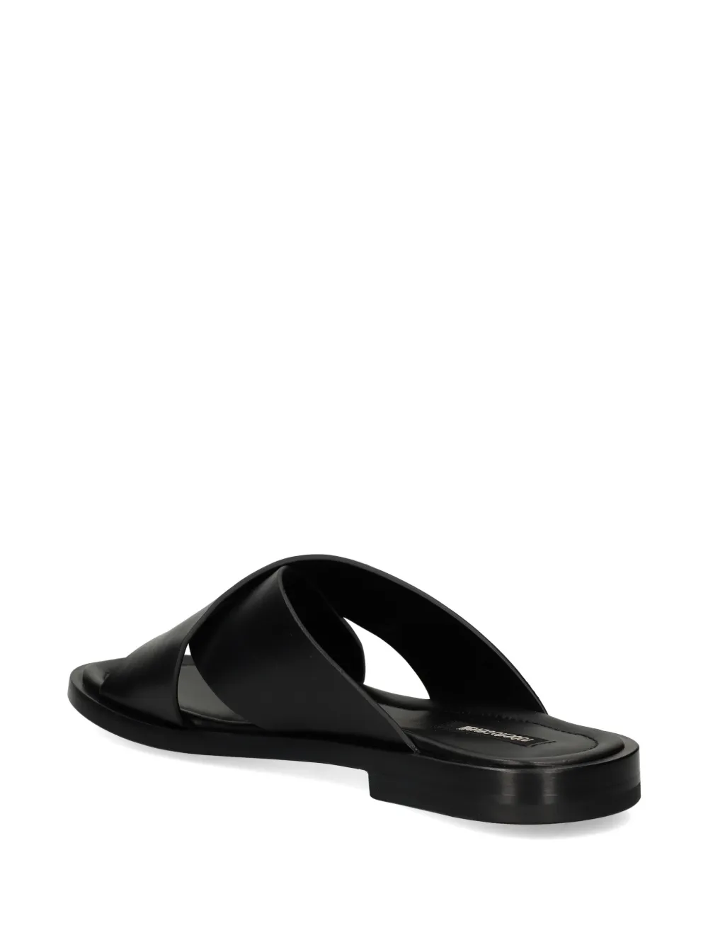 Roberto Cavalli Mirror Snake sandals Zwart