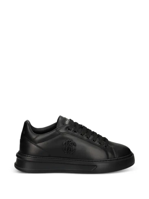Roberto Cavalli logo-appliqué sneakers