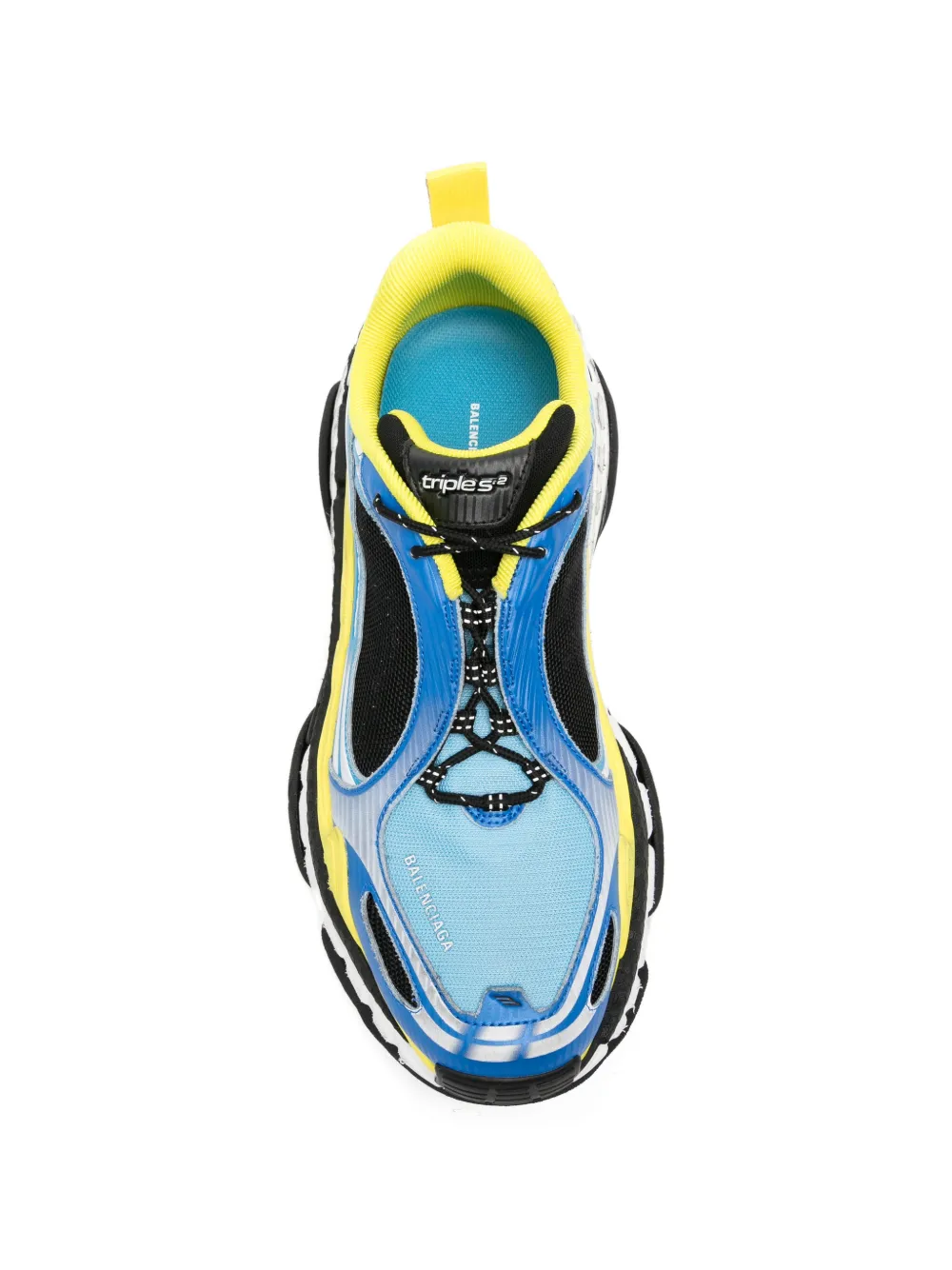 Balenciaga Triple S 2 sneakers met vlakken Blauw
