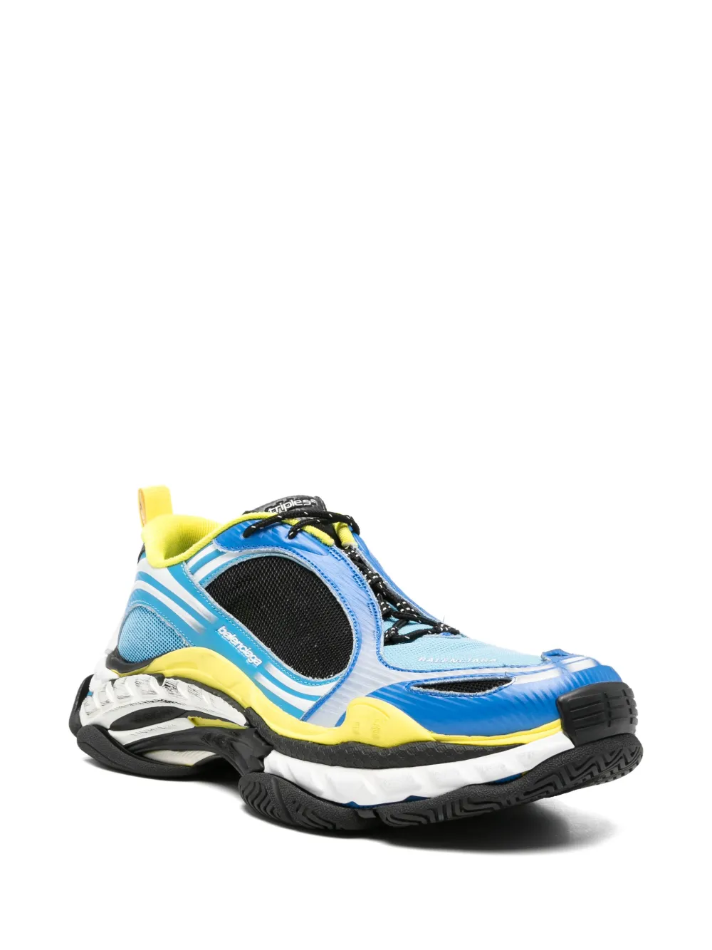 Balenciaga Triple S 2 sneakers met vlakken Blauw