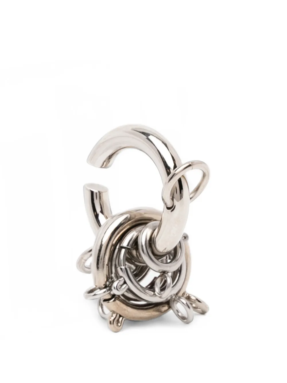 Justine Clenquet Jay ear cuff - Argento