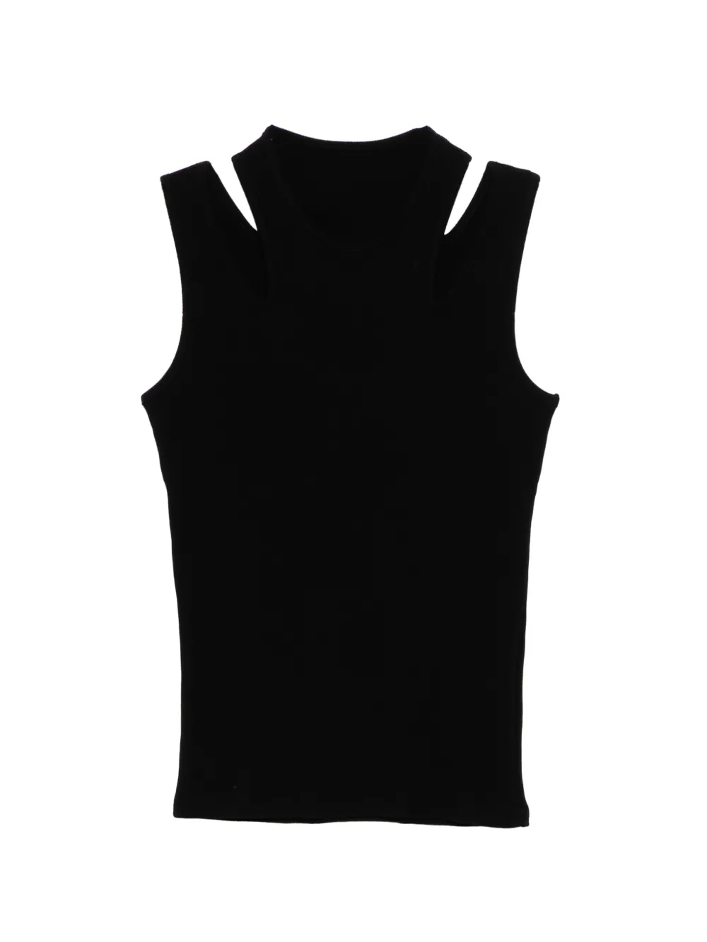Limi Feu Shoulder-slit Tank Top In Animal Print