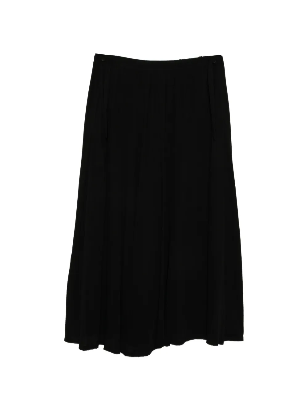 Yohji Yamamoto cotton trousers - Nero