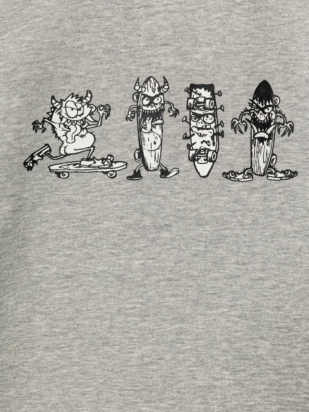 Vans Kids Hoodie met grafische print Grijs