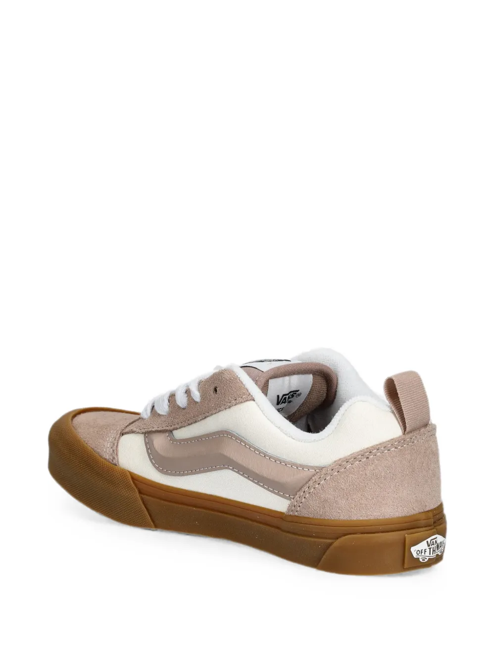 Vans Kids Old Skool suede-panelled low-top sneakers Bruin