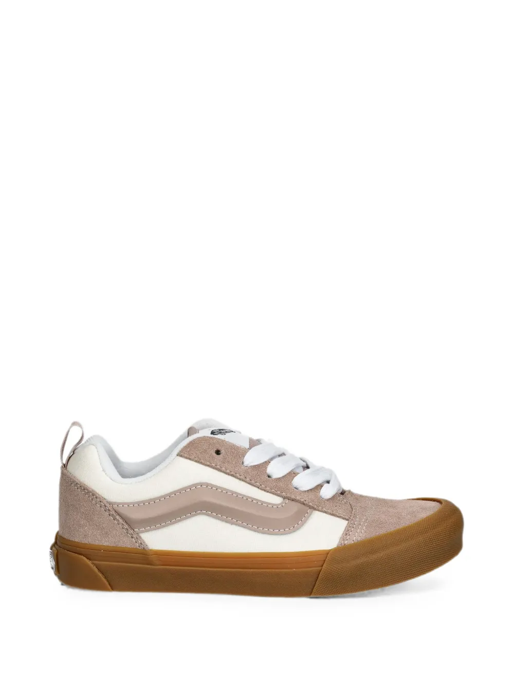 Vans Kids Old Skool suede-panelled low-top sneakers Bruin
