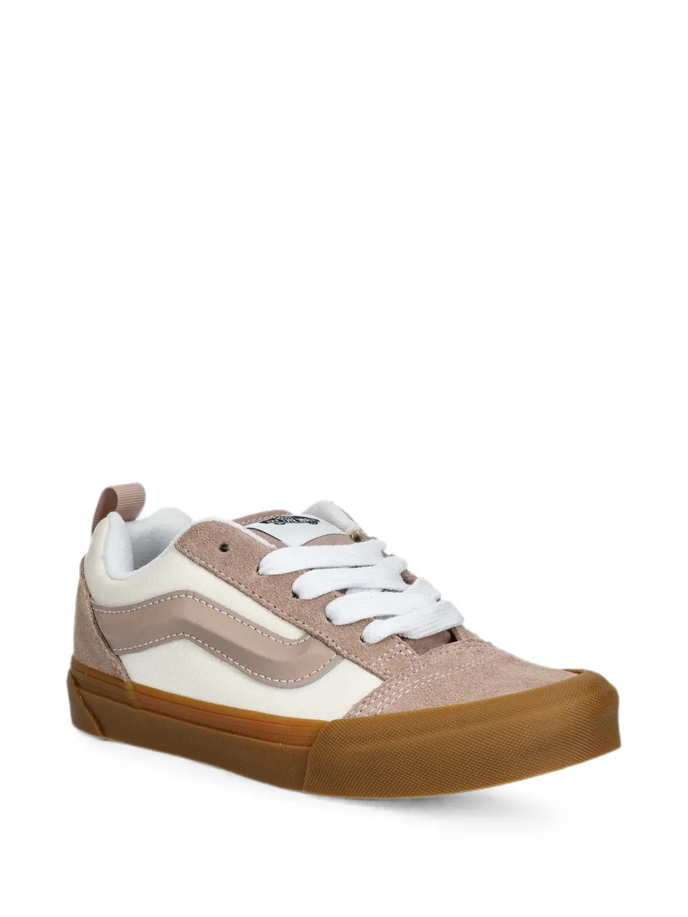 Vans Old Skool Suede-panelled Low-top Sneakers In 브라운