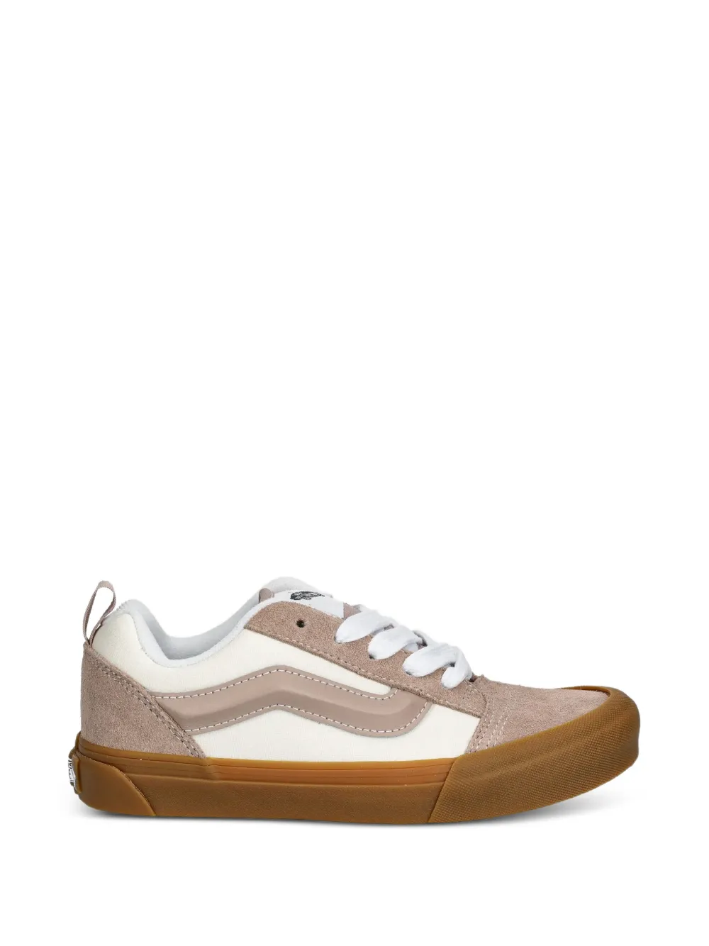 Vans Kids Old Skool suede-panelled low-top sneakers Bruin