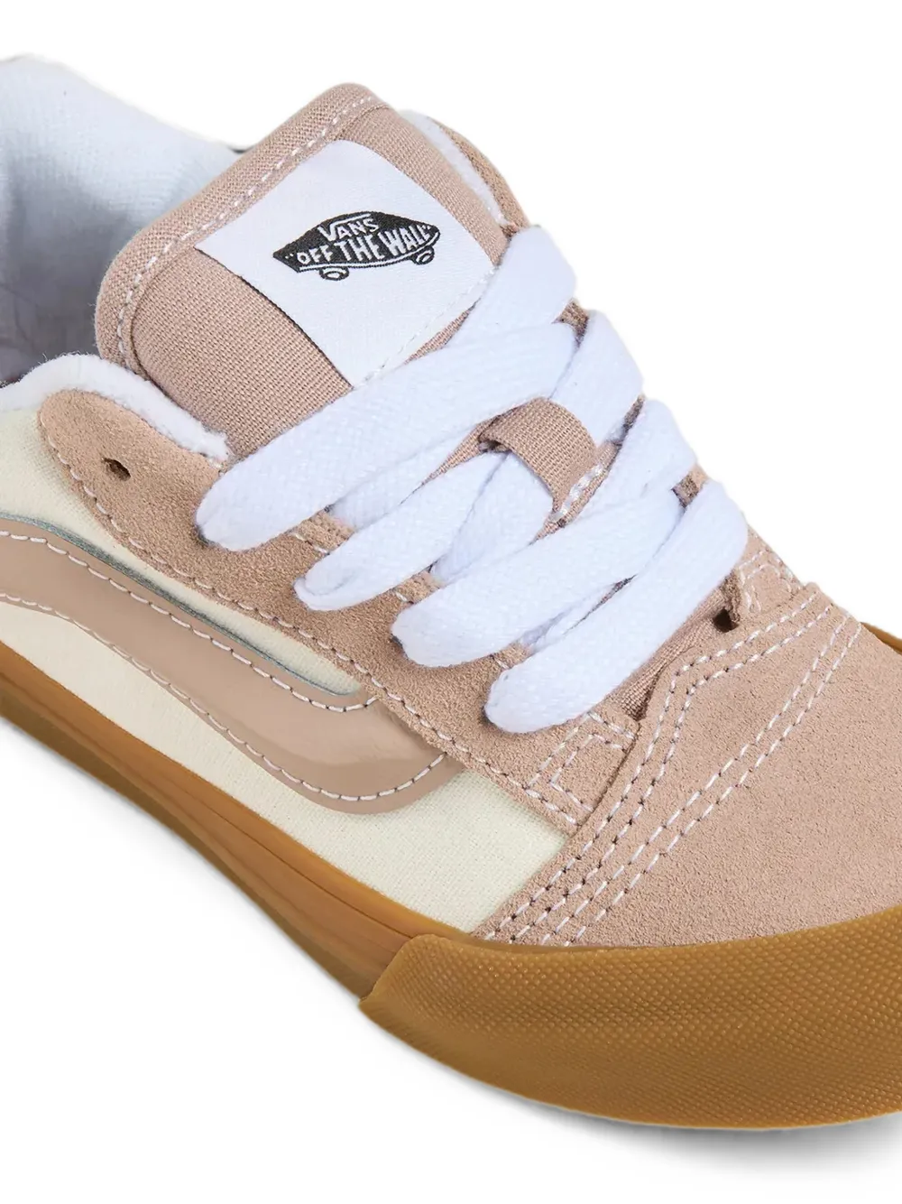 Vans Kids Knu Skool low-top sneakers Beige