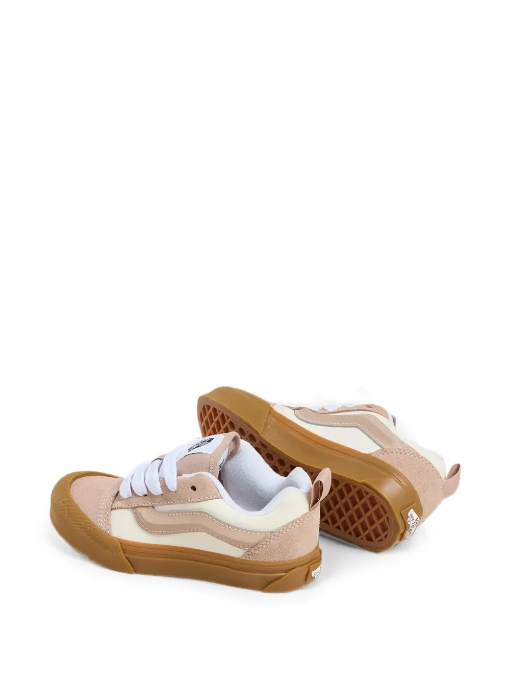Vans Kids Knu Skool low-top sneakers Beige