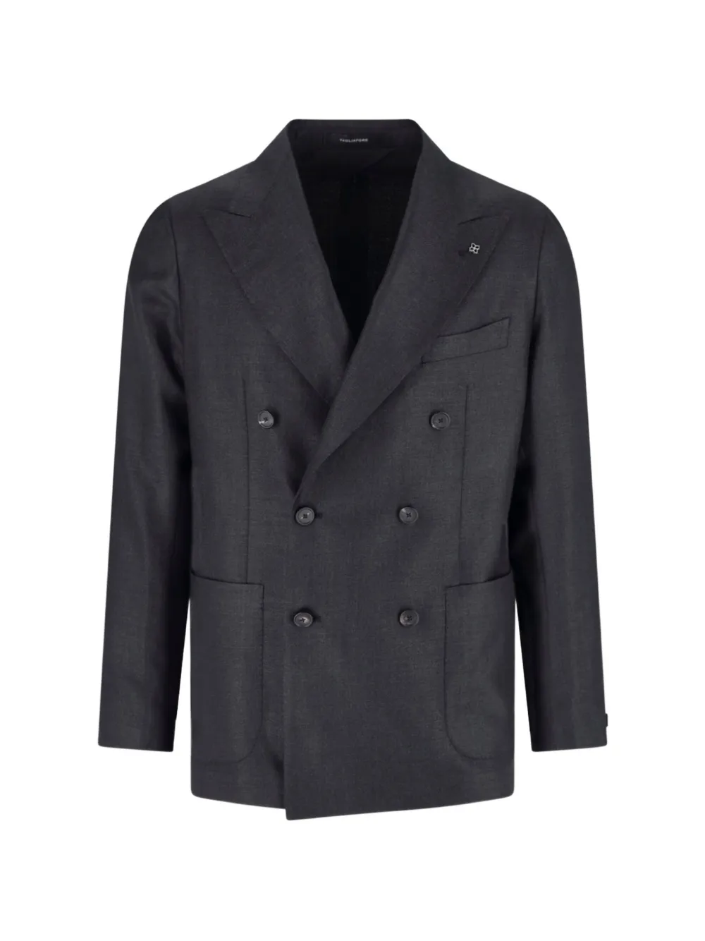 Tagliatore double-breasted peak-lapel blazer - Blue