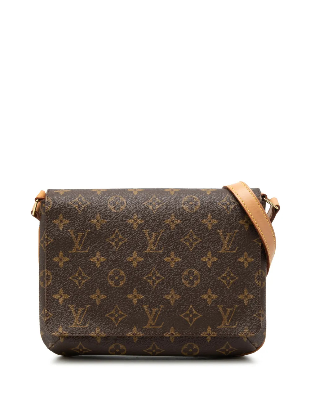 Louis Vuitton Pre-Owned Borsa a spalla Musette Tango con monogramma e tracolla corta 1998 - Marrone