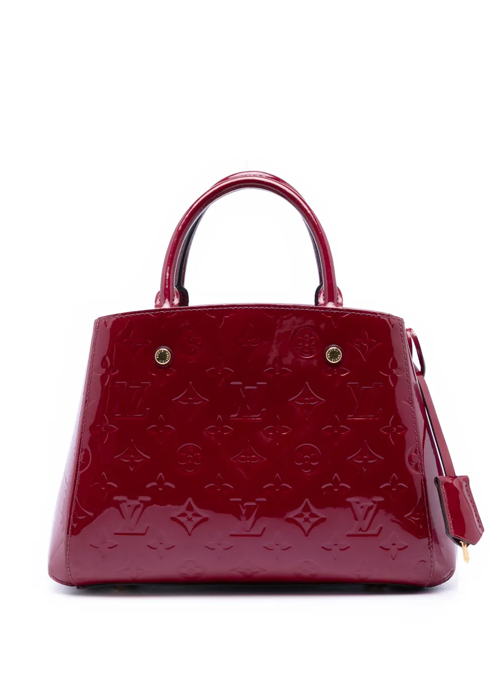 Louis Vuitton Pre-Owned 2015 Monogram Vernis Montaigne BB satchel - Rosa