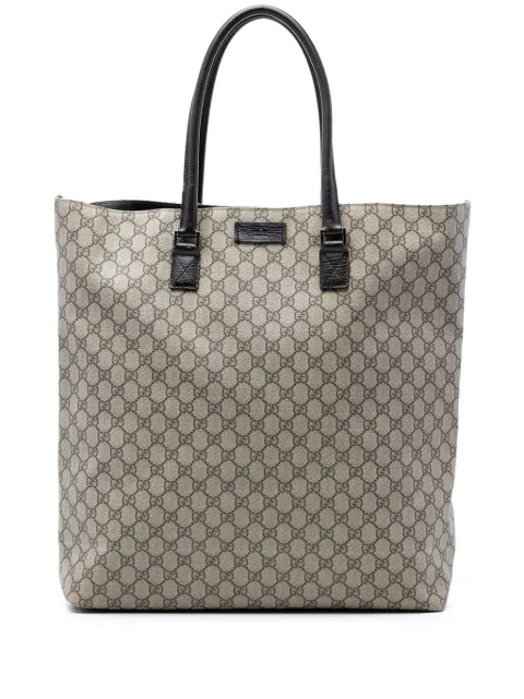 Gucci Pre-Owned bolso shopper Extra Large GG Supreme Vertical 2000-2015