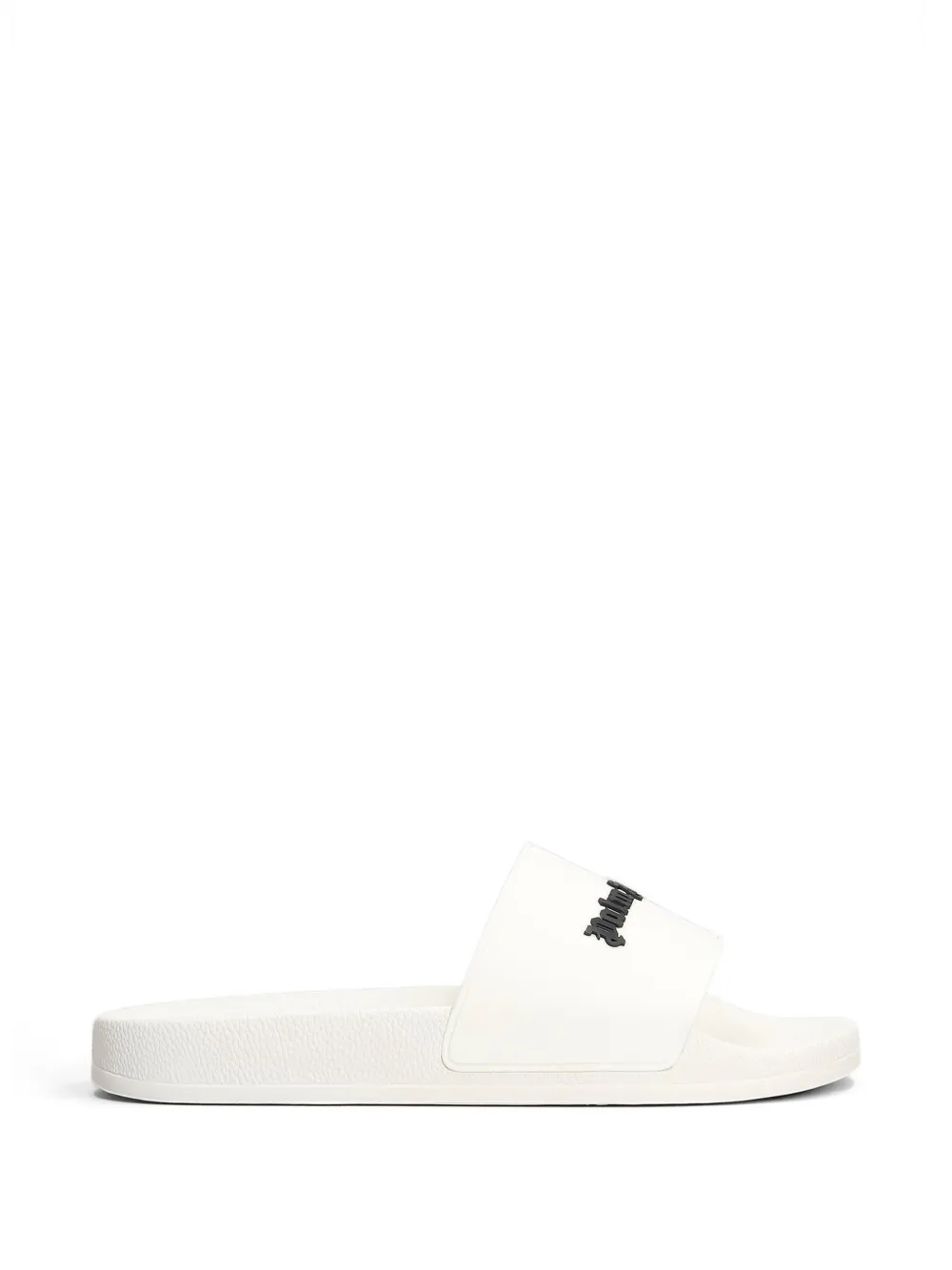 Palm Angels logo-embellished slides - Weiß