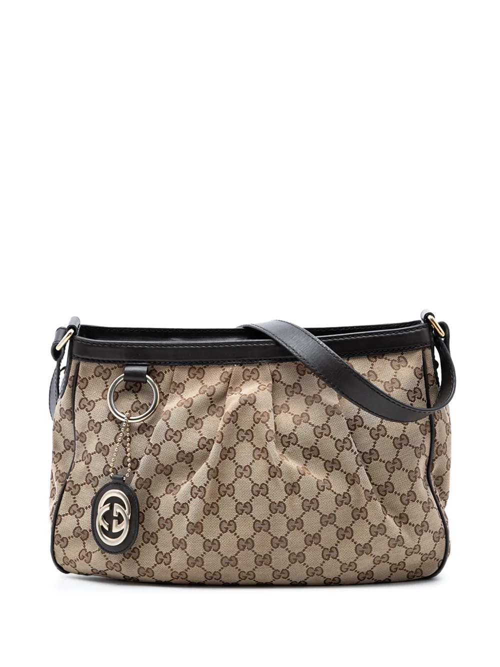 Gucci Pre-Owned 2016-2026 GG Canvas Sukey crossbody bag - Toni neutri