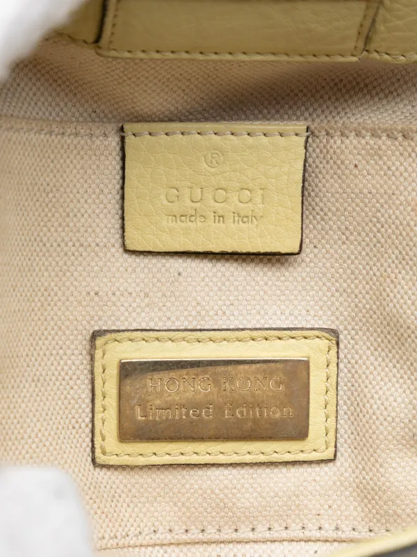 Gucci Pre-Owned 2016-2026 Limited Edition Mini Canvas Flora Bamboo